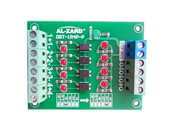 4 channel photoelectric isolation module level voltage conversion board PNP output DST-1R4P-P