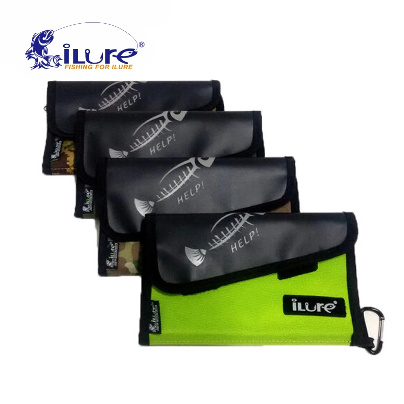 

ILure Fishing Soft Lure Bags 35x21x3cm 240g Professional Waterproof Sequin Jig Bag Bait Bags Large Capacity Bag Free Shipping