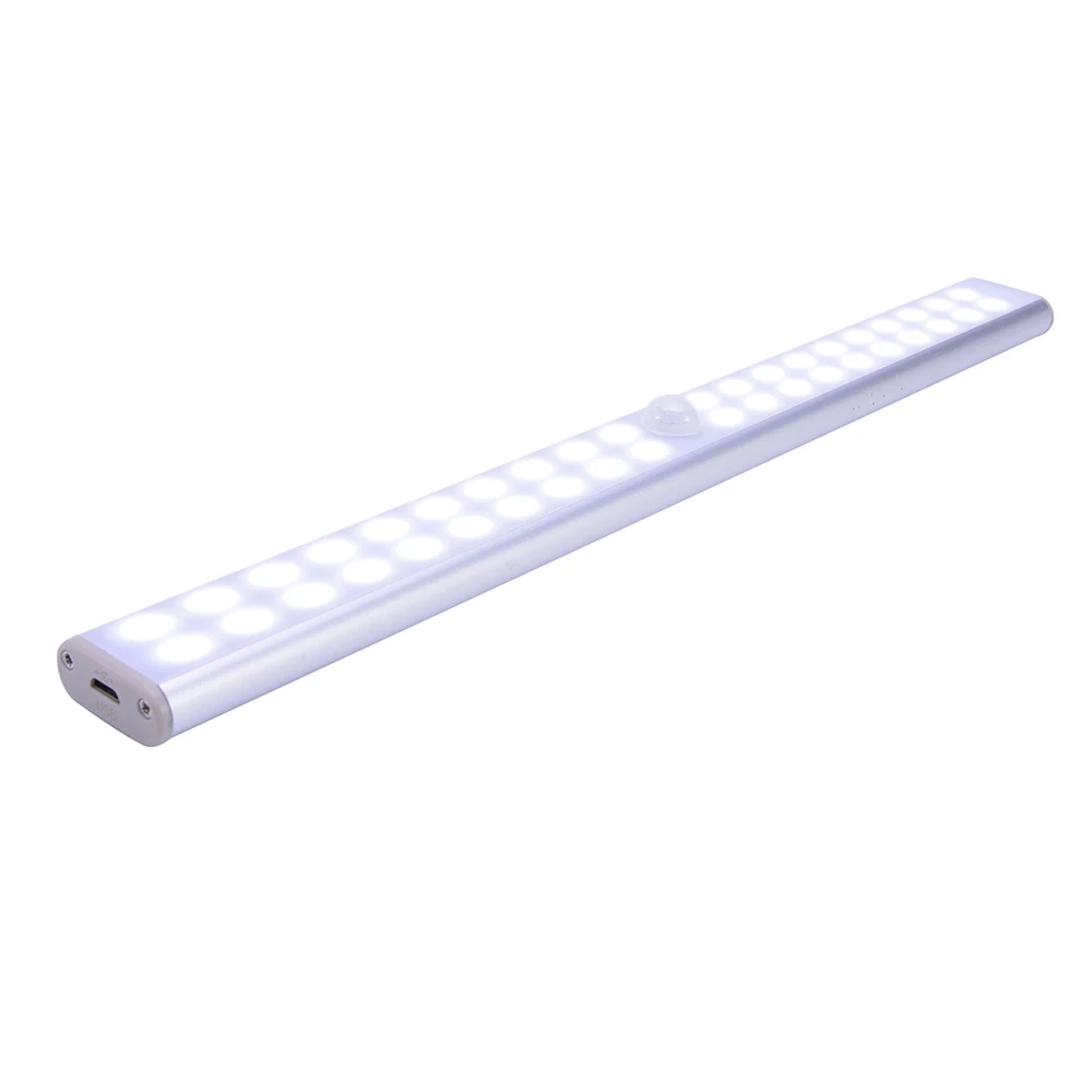 LED Wardrobe Corridor Basement Light USB PIR motion sensor LED Cabinet Night Light Rechargeable Closet Kitchen Light D30