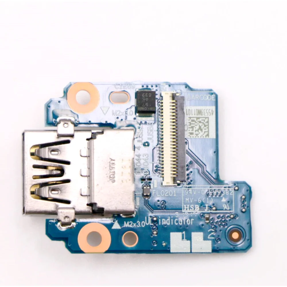 New Original USB Sub Card Board Connector For Lenovo Thinkpad T495S X395 Laptop USB NS-C181 FRU 02DM414