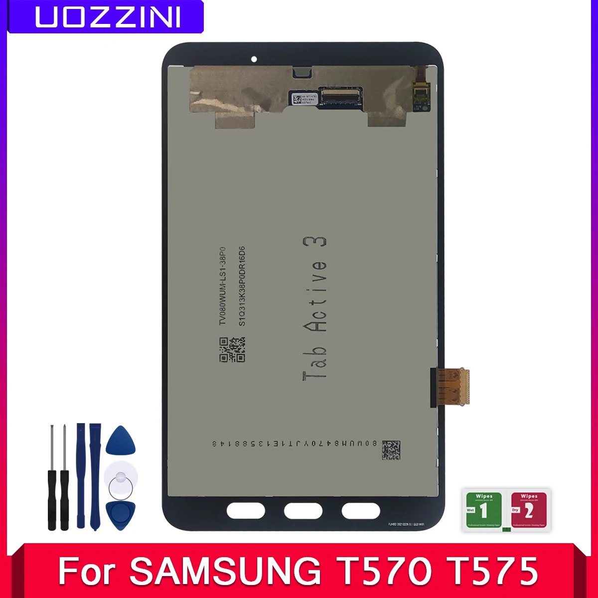 Super Quality NEW LCD For Samsung Galaxy Tab Active 3 3rd Gen 3rd Gen T570 T575 SM-T570 LCD Display+Touch Screen For T570 LCD