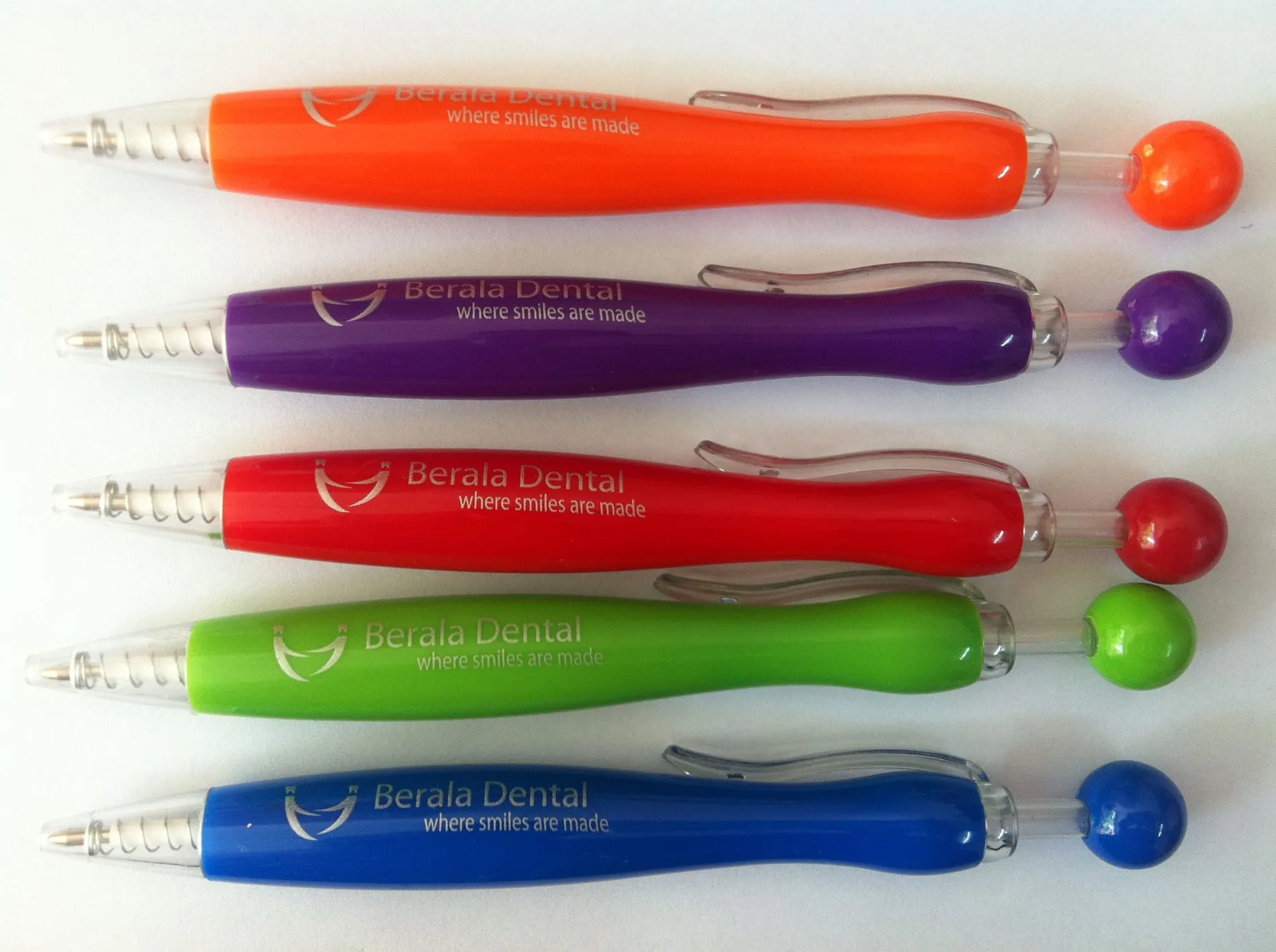 

Hot selling colourfull solid promotional ballpoint pen brand personal logo company name for hotel gift