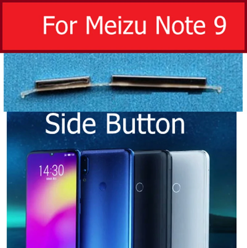 

Up/Down Volume & Power Side Button Flex Cable For Meizu Note 9 Power On/off + Control Volume Side Key Replacement Parts
