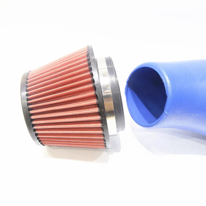 SPSLD Universal Car Air Filters Performance High Flow Cold Intake Filter Induction Kit Sport Power Mesh Cone 115MM