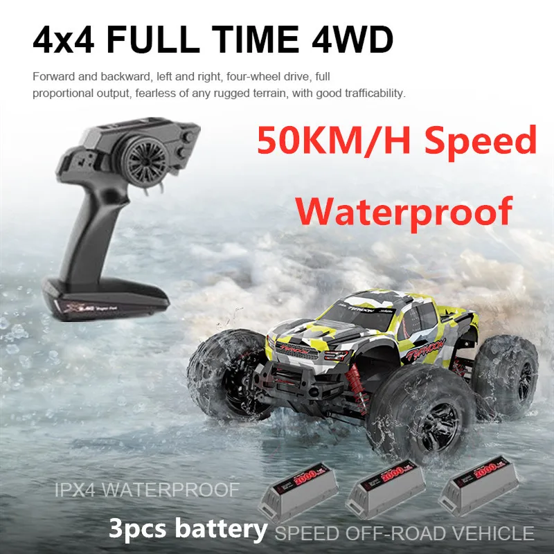 

50KM/H Speed 550 ESC Motor 2.4G 4WD RC Drift Car Climbing Crawl Off-road Racing Car Independent Shockproof Waterproof Vehical To