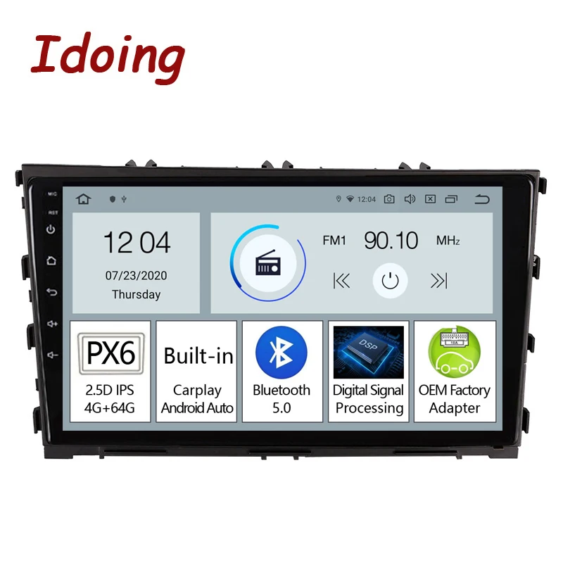 Idoing Android Car Radio Multimedia Player For Hyundai MISTRA 2012-2017 GPS Navigation Carplay AndroidAuto Head Unit No 2din DVD