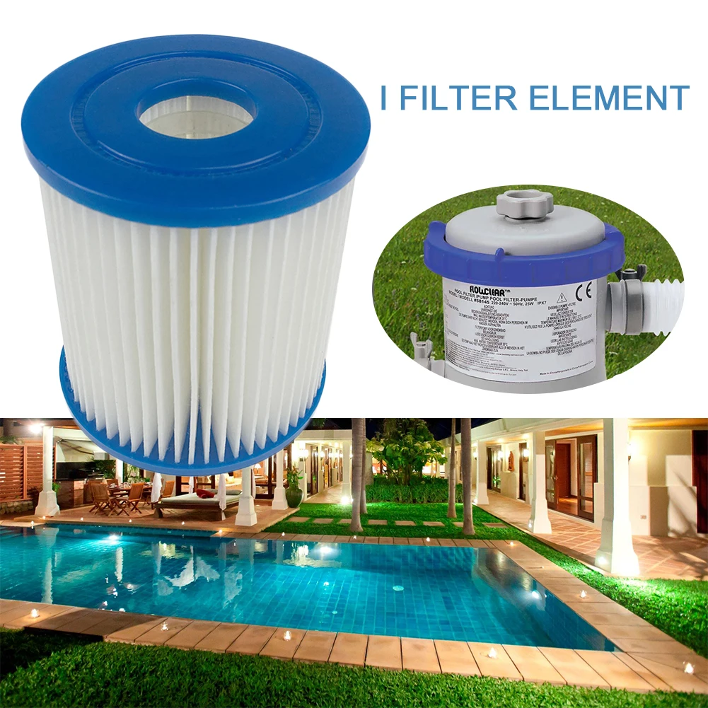 Swimming Pool Filter Cartridge SIZE II For Swimming Pool Filter Easy Installation Efficient Filter For Tube Pool Cleaning