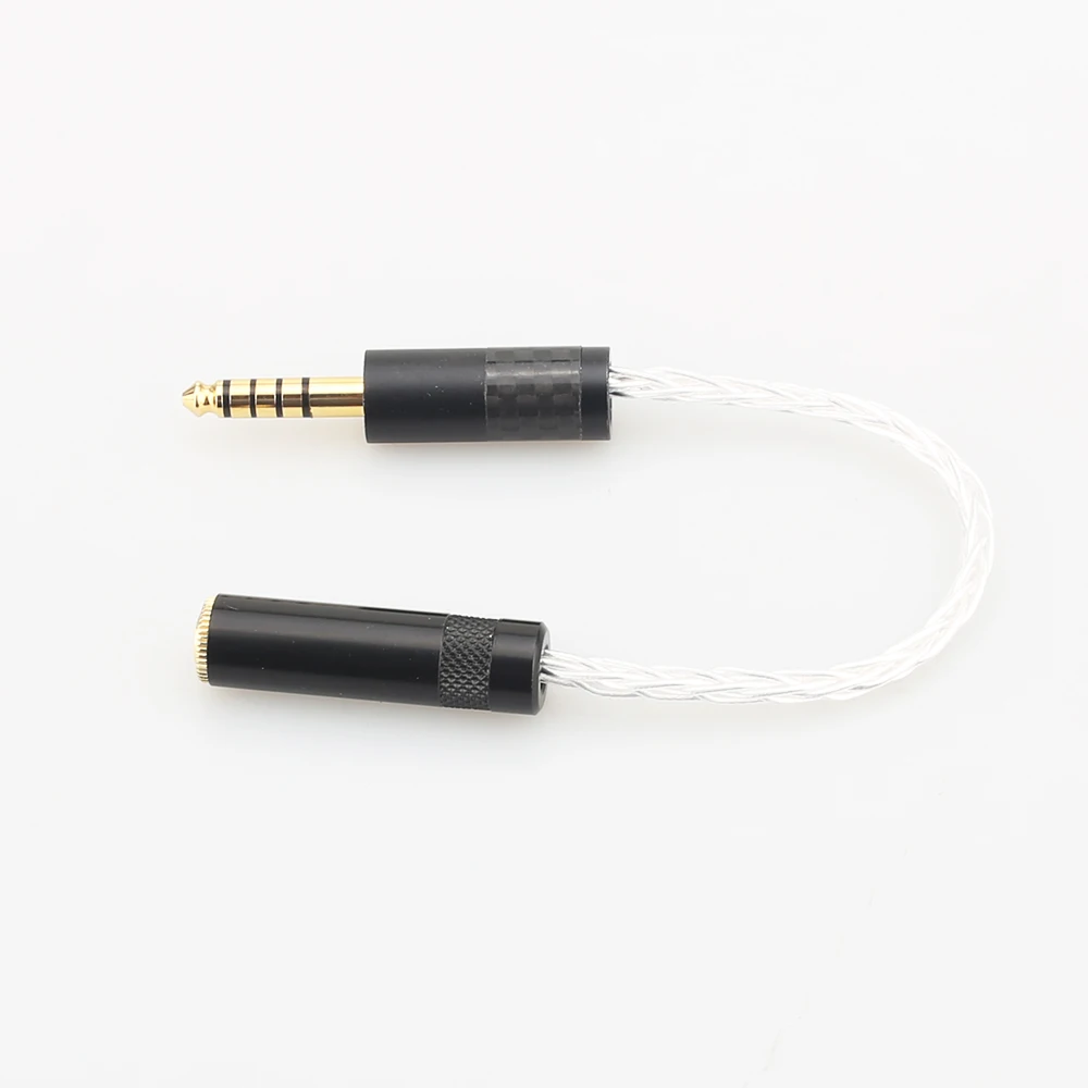 

High Quality Audiocrast 4.4MM(Male) to 3.5MM(Female) ZX300A Adapter for Sony NW-WM1Z/A4.4mm