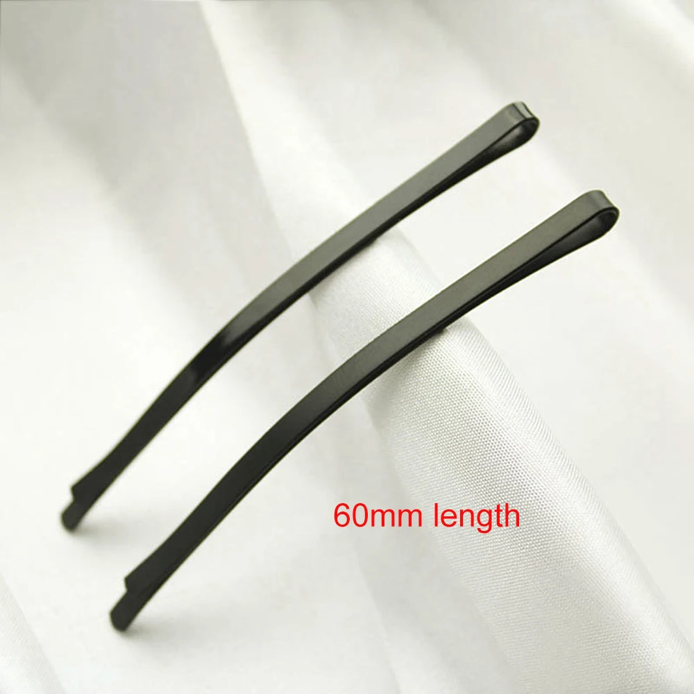 10Pcs KC Gold Color Hairclips Setting 60/83cm Hairpin Blank Base for DIY Jewelry Making Handmade Pearl Hair Clips Accessories