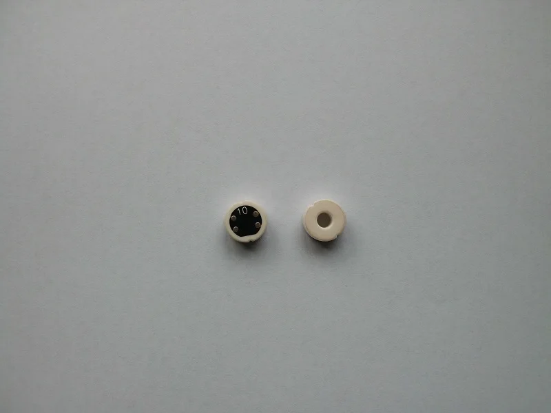 2pcs เส้นผ่าศูนย์กลางด้านนอก 13.5 มม.ขนาดเล็กเซรามิคเซ็นเซอร์ความดันความดัน Core