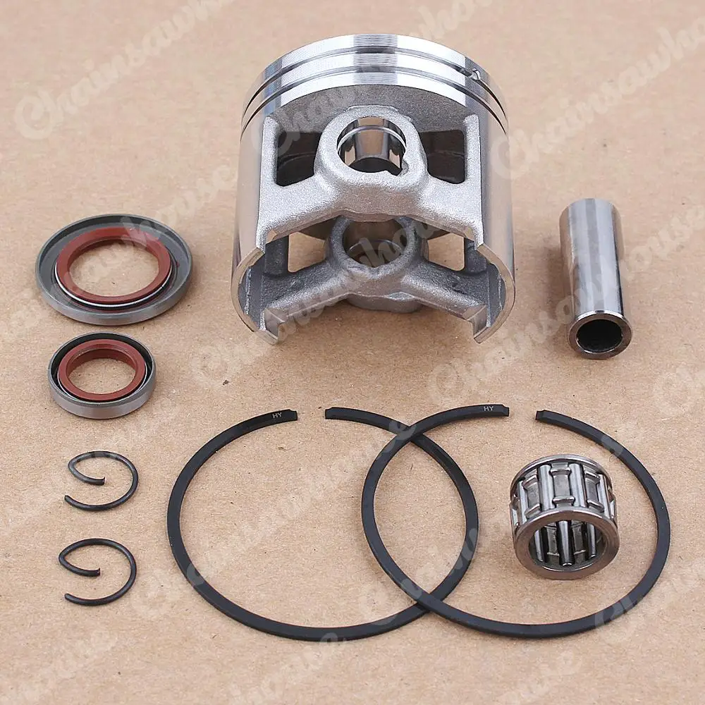 50 millimetri Olio del Pistone Seal Kit Per Stihl 044 MS440 Motosega 1128 030 2015 w 12 millimetri Polso Spille Ago anello del cuscinetto