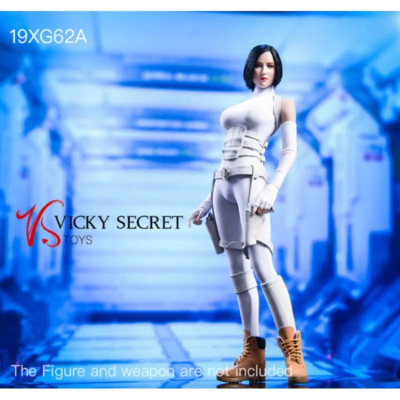 VSTOYS 19XG62 1/6 ملابس نسائية سوداء فينيكس بيضاء فينيكس قاتل البدلة الجوارب 12 بوصة عمل الشكل