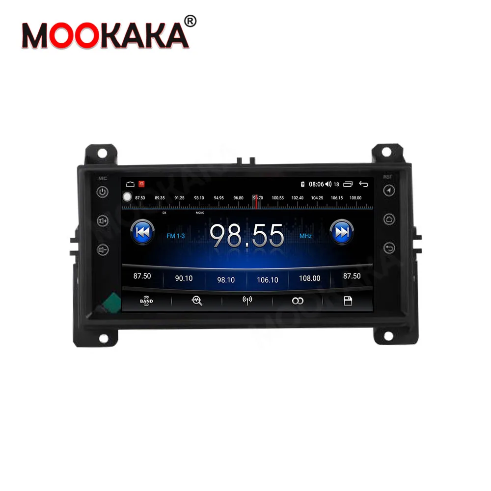 Android 10.0 6+128G Car Multimedia Radio For Jeep Grand Cherokee 2008-2013 GPS Navi Auto Stereo Recorder Head Unit DSP Carplay