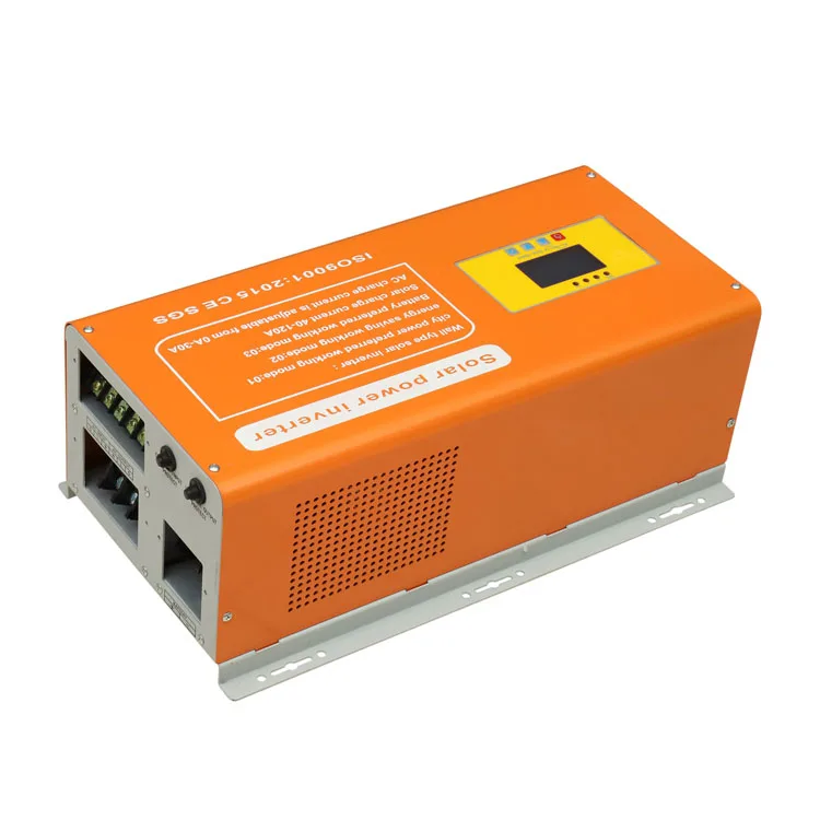 China UPS solar Hybrid inverter with Charge controller for MPPT control system 1KW 24V