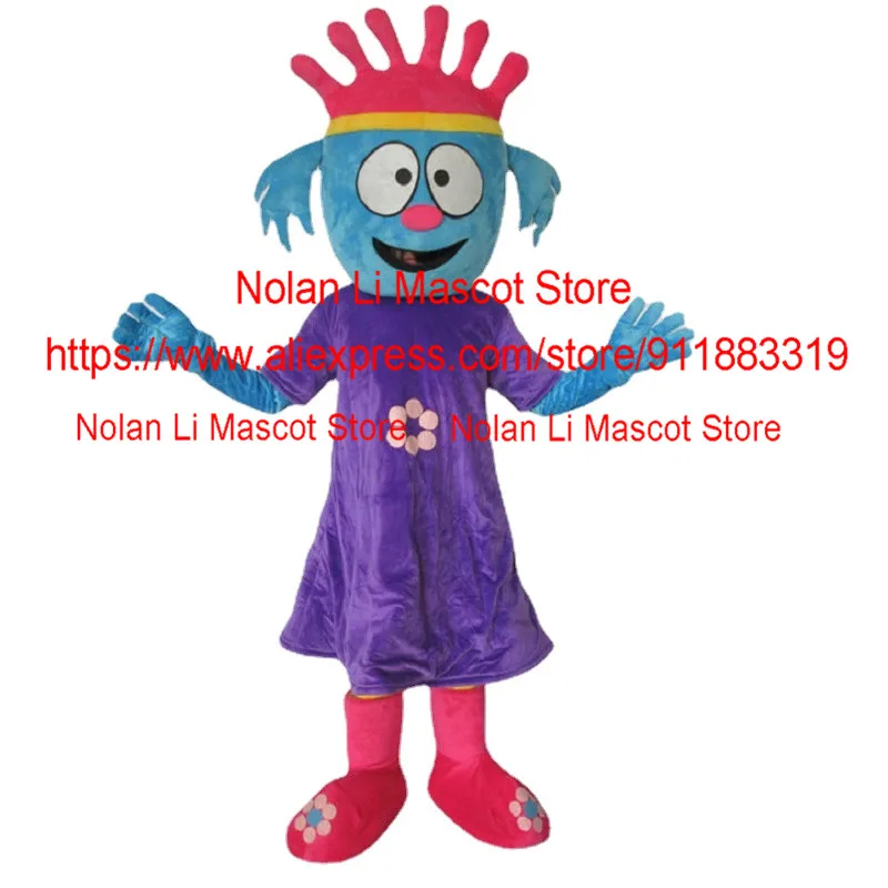 HotSelling Little Girl Mascot Costume Cartoon Set Advertisement Stage Performance Fancy Dress Party Cosplay Birthday Gift 1152