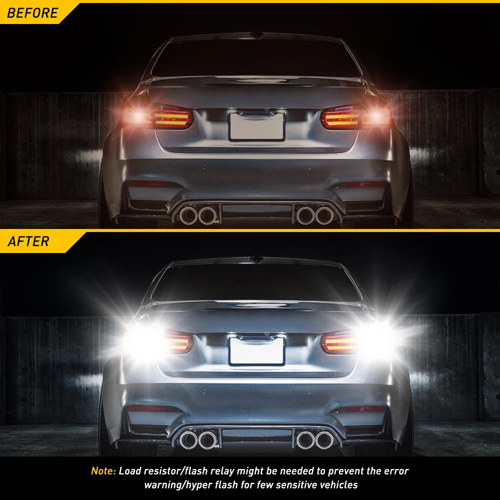 2pcs Canbus No Error 1156 P21W LED Bulb for Skoda Superb Octavia 2 FL 2011 2012 2013 Daytime Running Lights DRL 12V 6000K White