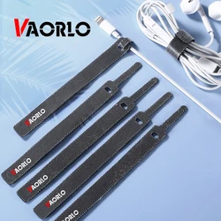 VAORLO Cable Organizer Wire Winder Cable Holder 13cm For Mouse Cord Earphone Aux USB Cable Management Wire Cable Protector