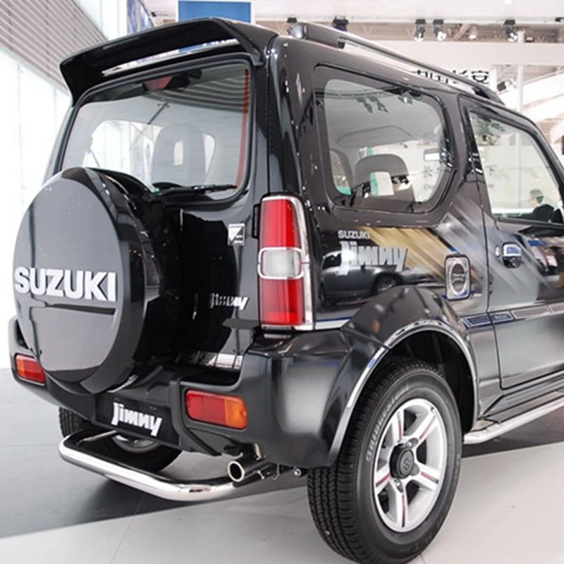PRIMER ABS HINTERER TRUNK DECKEL AERO WING SPOILER FÜR Suzuki Jimny 2007-2016 MIT LED-LAMPE SCHNELL DURCH EMS