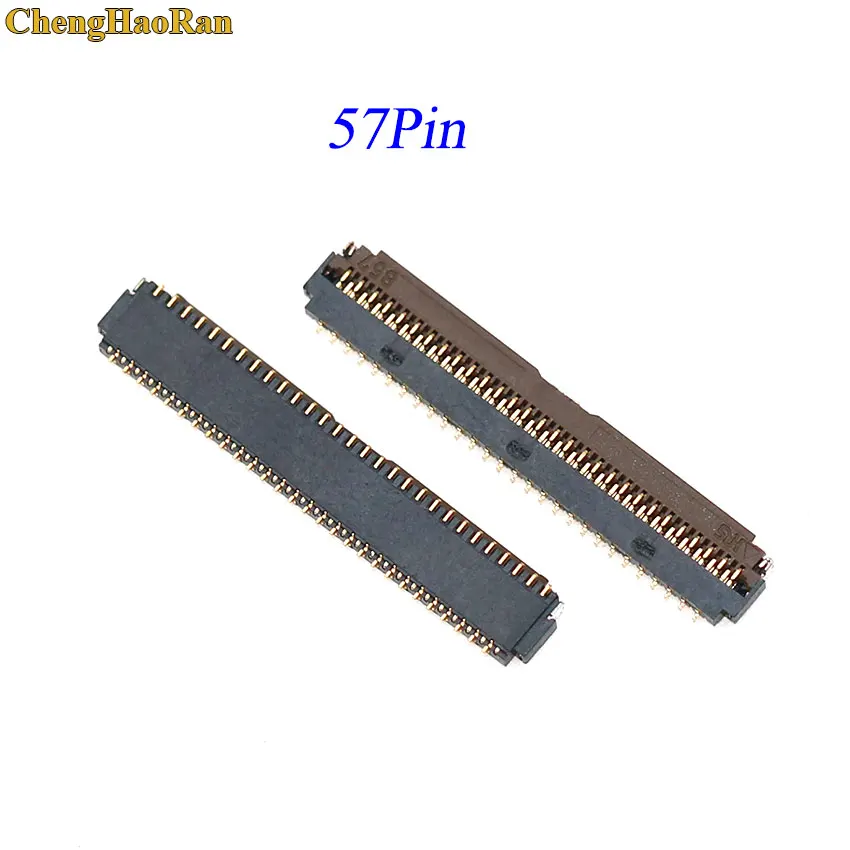 2PCS FPC connector socket LCD display screen Connector Port on mainboard 13pin 25pin 31pin 41pin 45pin 51pin Repair Replacement