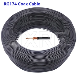 10meter RG174 Cable RF Coaxial cable 2.8mm 50 Ohm Low Loss 30ft for Crimp Connector fast shipping