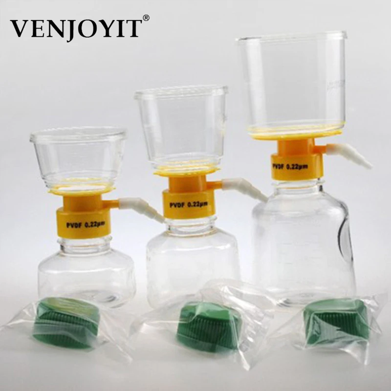 0.22um Lab Vacuum Filtration System Apparatus PVDF Bottle Filter Set