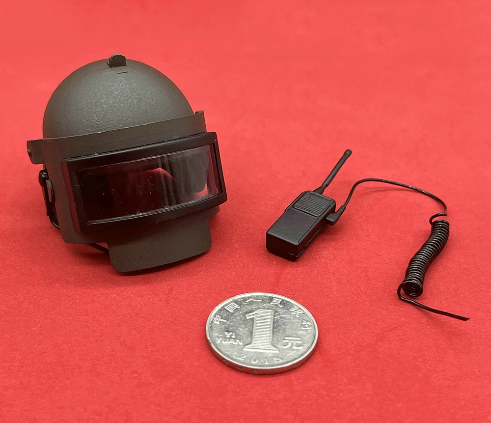 UJINDOU UD9007 1/6 Russian FSB Moscow Security Agency Alpha Team Theater Hostage Crisis Battle Helmet Telephone For Doll Action