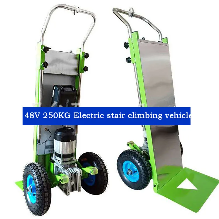 Electric stair climbing vehicle stair climbing trolley stairs deliver goods electric battery stair lifting vehicle