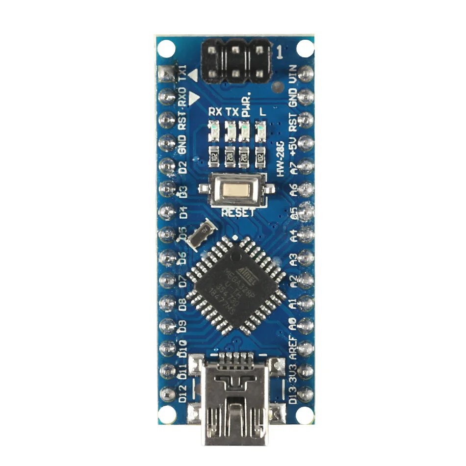 For Arduino Nano Mini USB with The Bootloader Compatible Nano 3.0 Controller V3.0 CH340 USB Driver 16Mhz ATMEGA328P