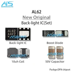 4in1 Set New AL62 AW9962DNR For Android Phone Light Set Kit BackLight IC 2.5x2mm Coil Boost Diode Inductance 50V Capacitor