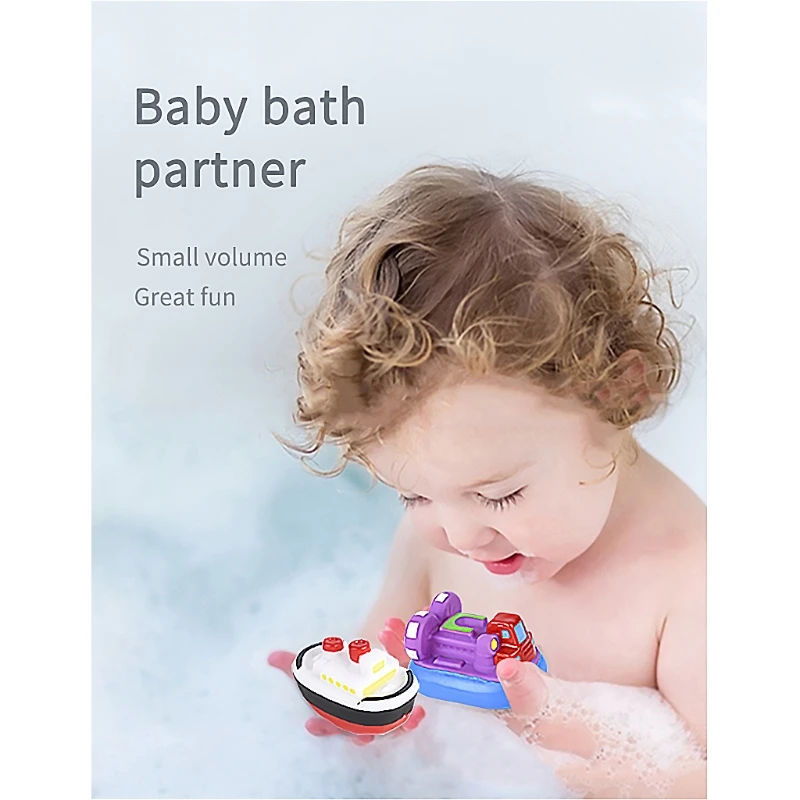 6 pezzi bambini doccia vasca da bagno giocattoli per barche Baby Shower Spray giocattoli vasca da bagno giochi per bambini giochi d'acqua strumento forniture da bagno per bambini