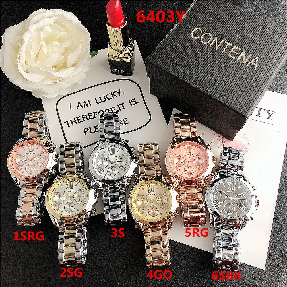 New Creative Watch Women Watches Luxury Rose Gold Quartz Ladies Watches Stainless Steel Bracelets Wristwatches Reloj Mujer