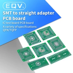 QFN TQFP LQFP FQFP 32 44 48 56 64 80 100 turn DIP/SMD to DIP IC adapter Socket TSSOP SOIC SSOP Board Converter Plate 0.5mm 0.8mm