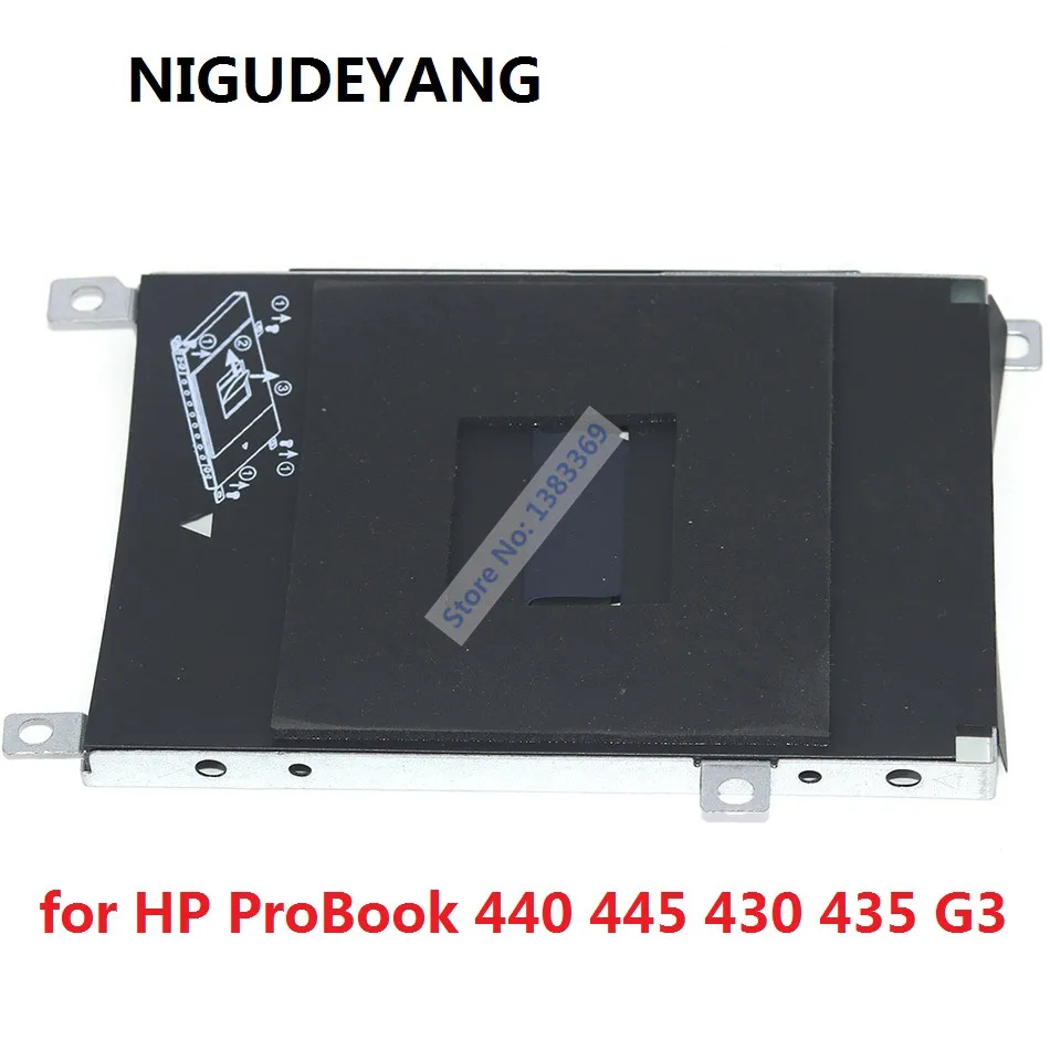 Soporte para disco duro SATA HDD SSD 2,5, bandeja de soporte para marco Caddy para HP ProBook 440 445 430 435 G3 (no compatible con G1 G2 G4 G5 G6 G7)
