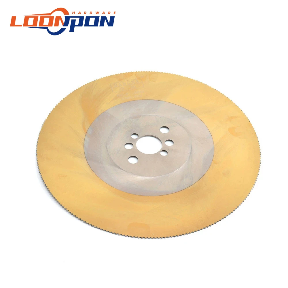 300mm HSS Circular Saw Blade TiN-Coated for Steel Copper Iron Aluminum  Metal Pipe Cutting Aperture 32 mm Thickness 1 mm