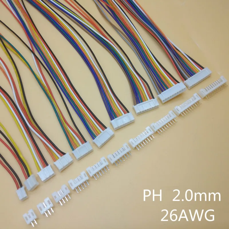 20 Juegos de Conectores Mini Micro SH de 1,0 mm Jst de 3 Pines Macho con Cable de 150 mm y Hembra 20 Juegos de Conectores Mini Micro SH de 1,0 mm Jst de 3 Pines Macho con Cable de 150 mm y Hembra