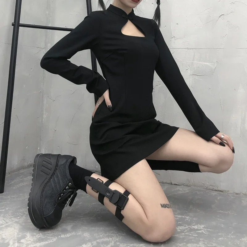 Hardcore Punk Dark Leg Ring Women Fashion Adjustable Lace Up Leg Accessory Harajuku Garters Techwear