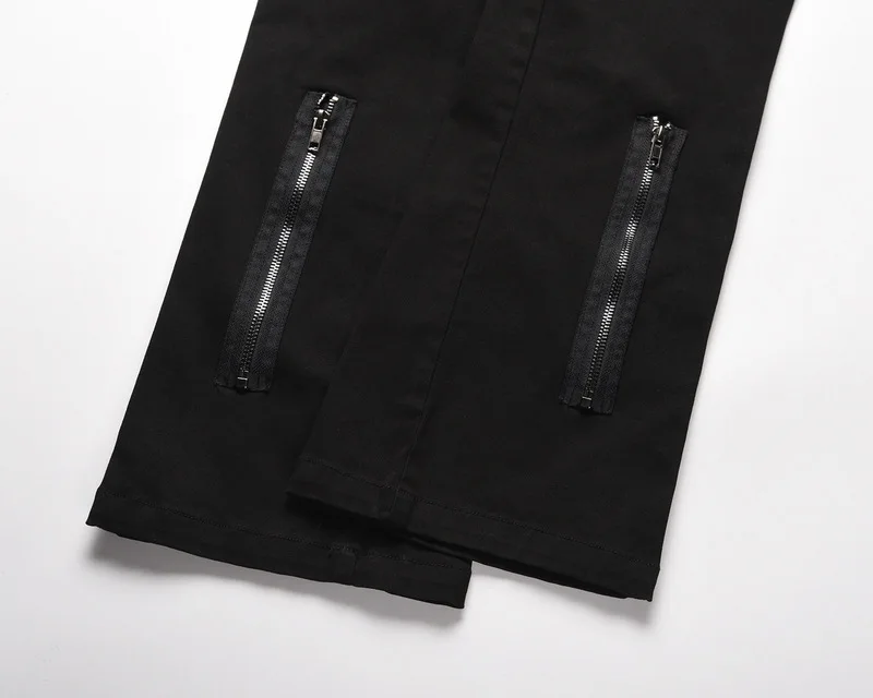 2026 Y2K Streetwear Kanye Braune Reißverschluss Slim Jeans Cargo-Hosen für Herren Luxus Designer Neue Rock Lange Hosen – Detail 18