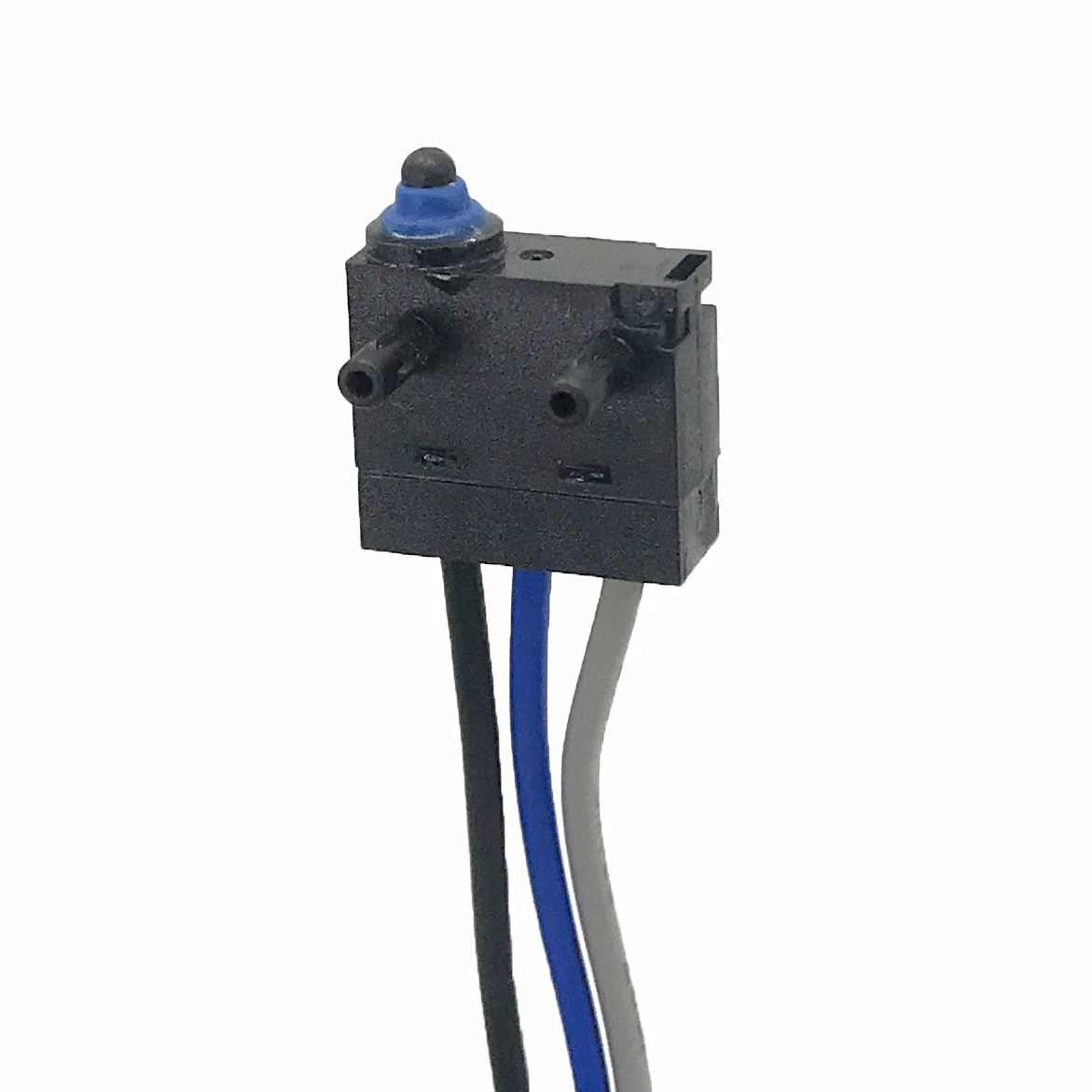 

13.3mm Small Waterproof Micro-Switch 3A Leverage Locate The Column Normally Open /Closed Auto Switch Lead Comes Out Below