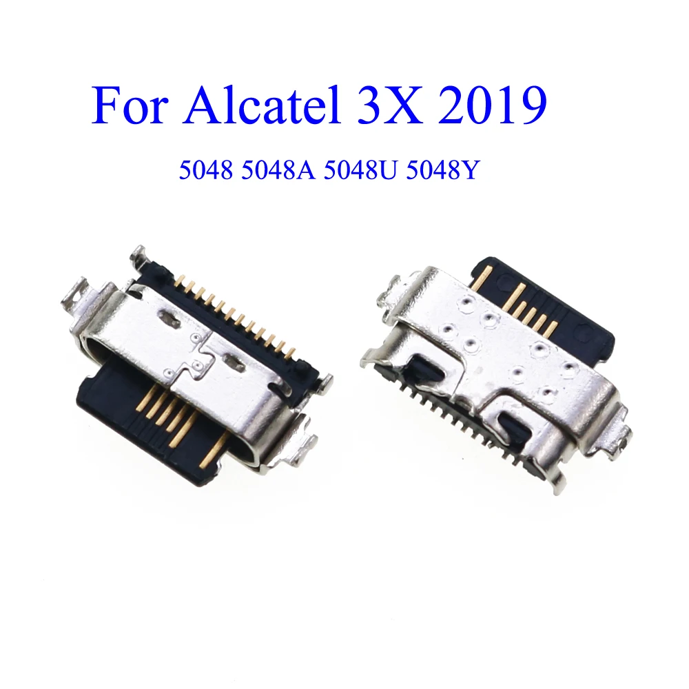 YuXi 30PCS For Alcatel 3X 2019 5048 5048A 5048U 5048Y Micro Usb Charging Connector Plug Dock Socket Port