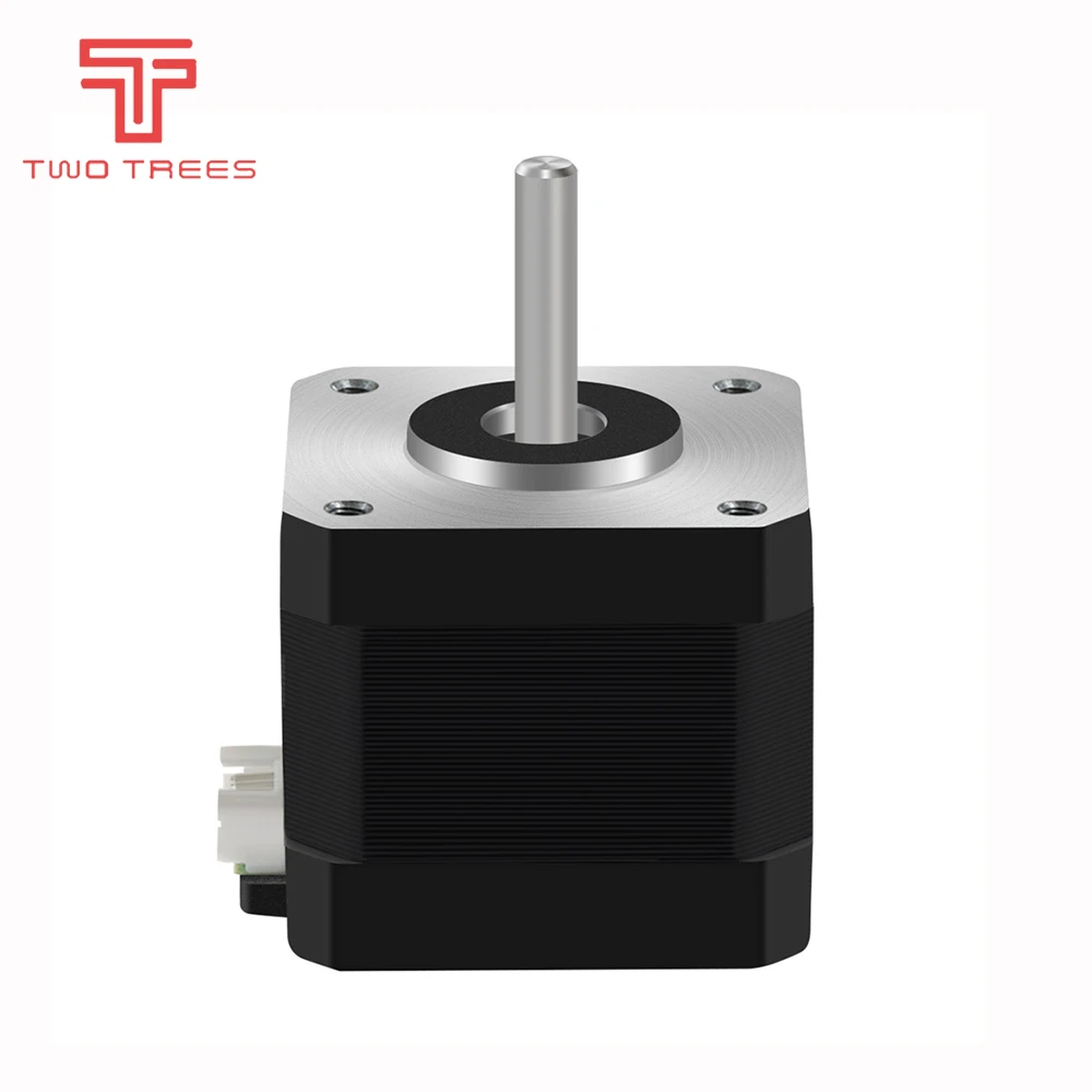 Imagem -03 - Motor de Passo Nema17 para Impressora 3d Valor de Pulso 09 Chumbo 42bygh 1.3a 38 mm 17hs4401 17hs4401s