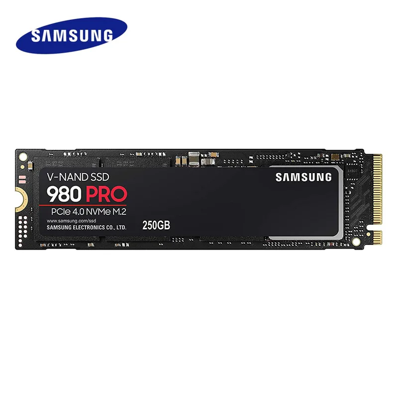 Imagem -02 - Samsung Ssd m2 980 Pro Novo Produto Drive de Estado Sólido 250gb 500gb 1tb 2tb Pcie 4.0 m. Nvme até 6900 mb s para Computador Desktop