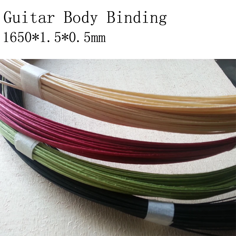 20 Pcs Guitar body Binding  Guitar TOP BOARD Decorative line Solid wood of various colors