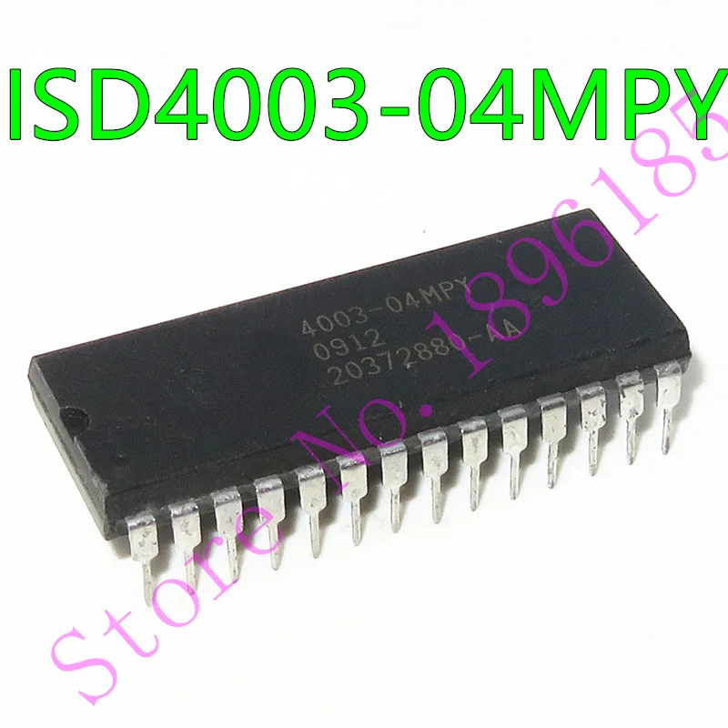 

1pcs/lot ISD4003-04MP ISD4003-04MPY ISD4003-04 DIP-28