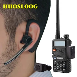Walkie Talkie cuffie BT Wireless Walkie Talkie auricolare Bluetooth cuffie Radio bidirezionali cuffie per Kenwood BaoFeng 888S 5R