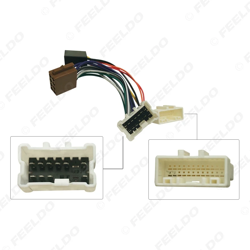 Car CD Radio Wiring Harness Original Head Units Cable For Renault Logan/Sandero/Duster to ISO Stereo Conversion Plug Wire Adapte