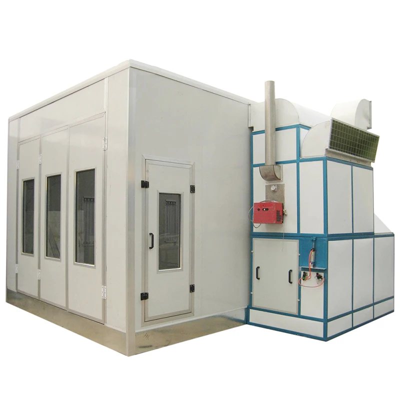 Natural Gas Paint Spray Booth Automotive Car Lacquer Baking CNG LNG Oven Room