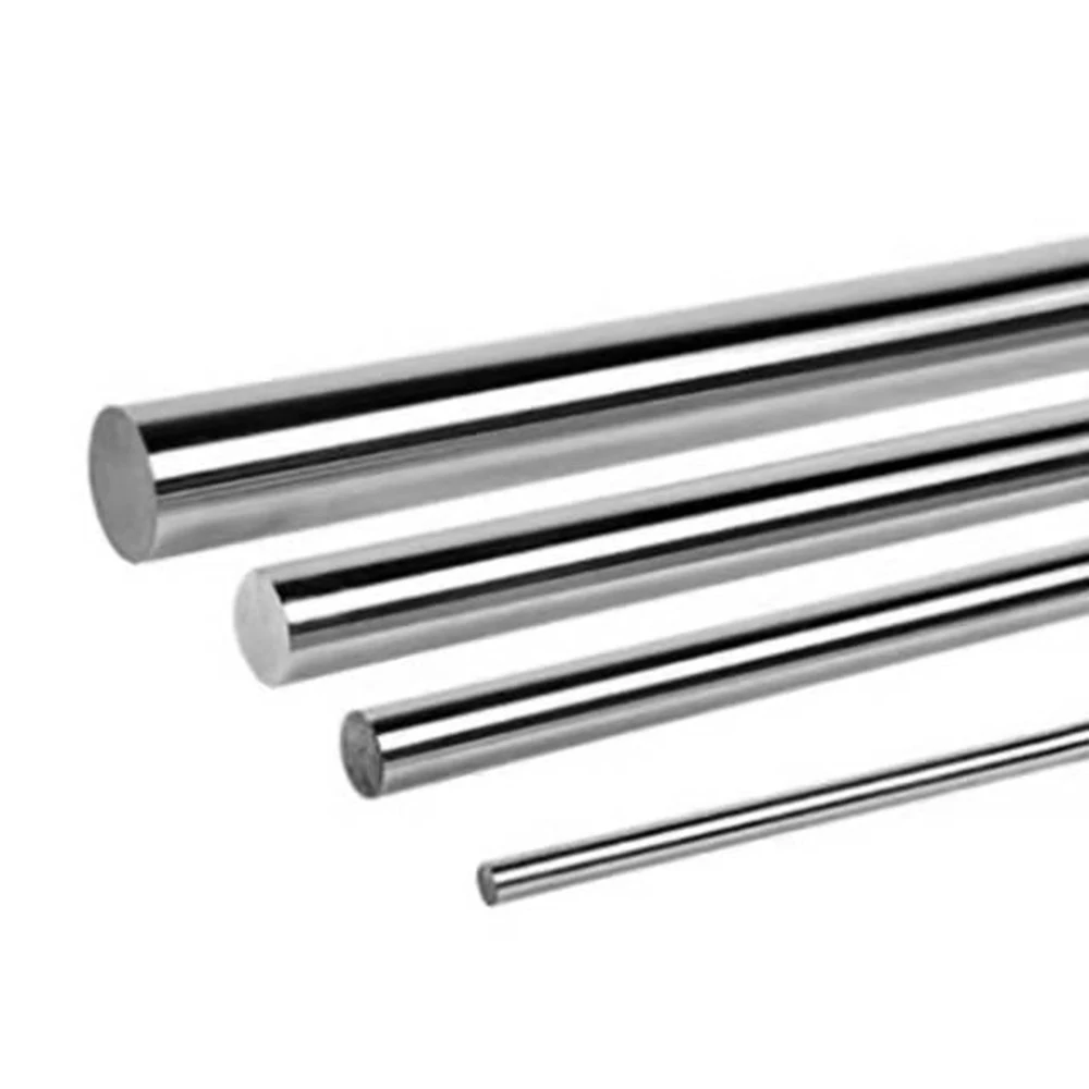 1pcs 16mm 17mm 18mm Linear Shaft Cylinder Chrome Plated Linear Rail Round Rod Optical Axis Length 100-500mm