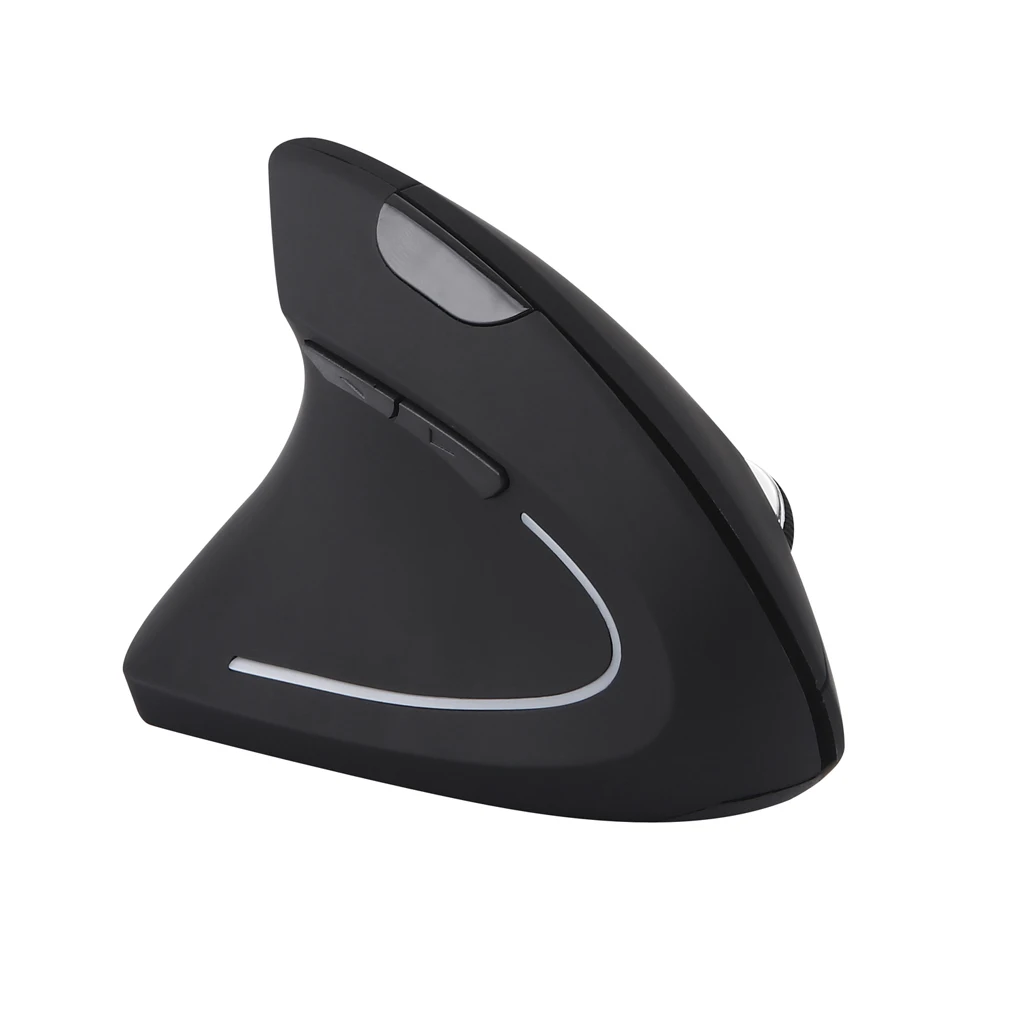 Rato vertical ergonômico sem fio da mão esquerda computador jogos ratos 5d usb óptico mouse gamer mause para computador portátil jogo de computador