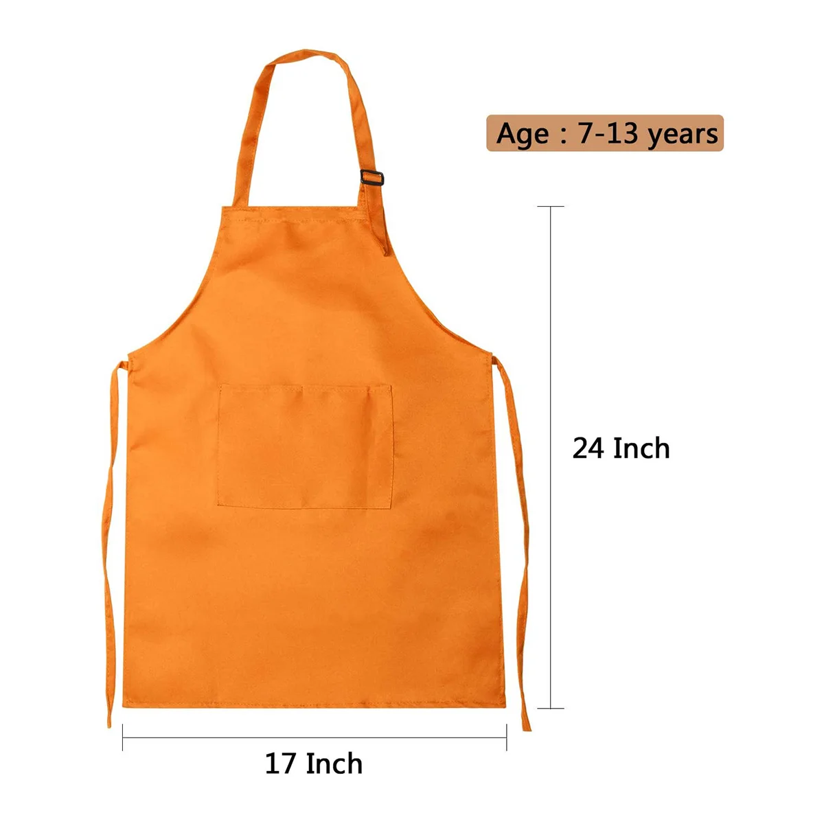 Children Front Pocket Bib Apron Kid Boys Girls Apron Kitchen Child Craft Child Painting Cooking Drink food Apron Baby Pinafore