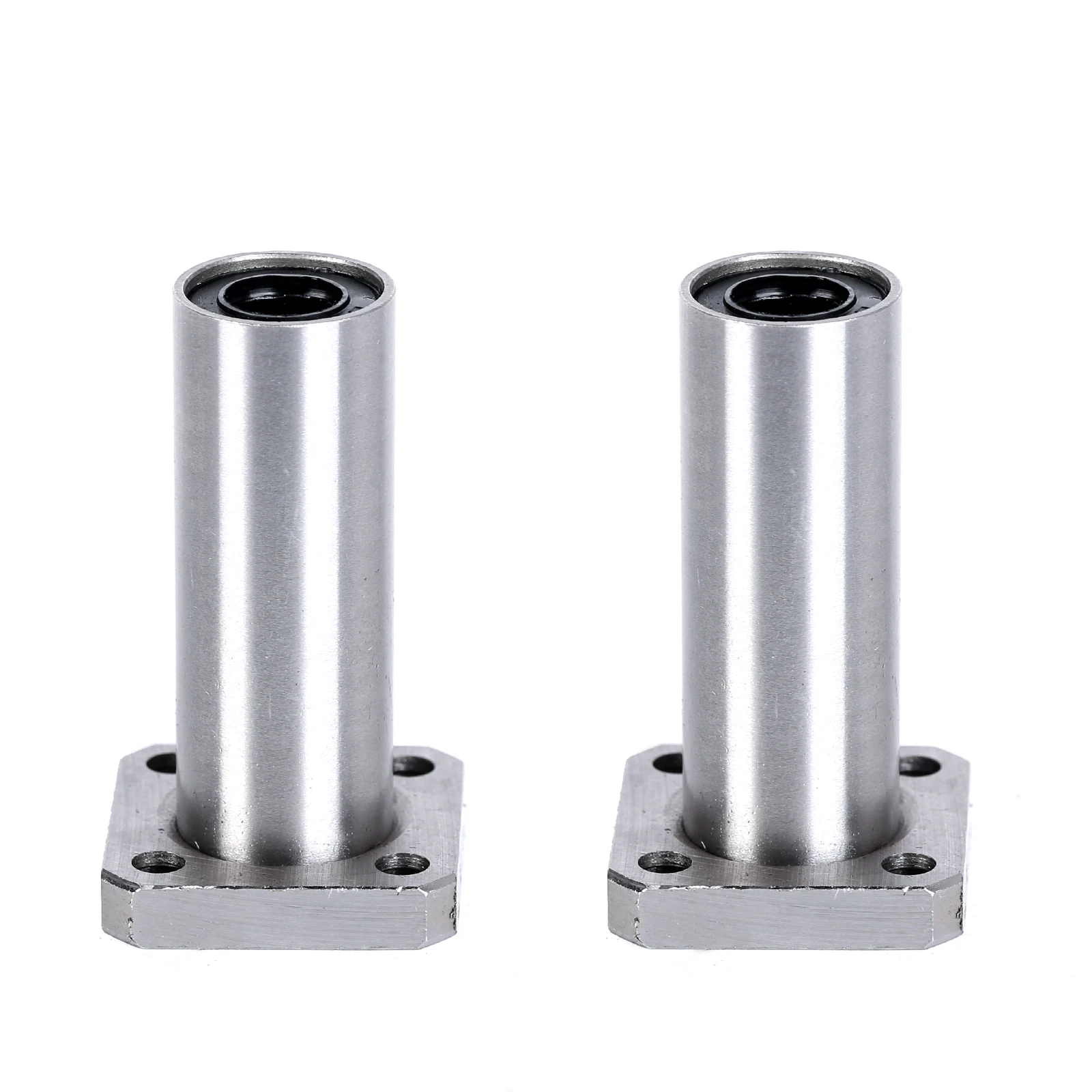 2Pcs/Lot LMK10UU Lengthen model Square Linear Bearing Slide Unit Bushing(10MM Inner Dia. ) For CNC Machine ， 3D Printer Parts